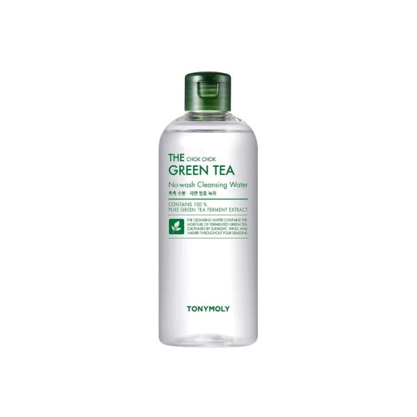 

TONYMOLY The Chok Chok Green Tea No Wash очищаюча вода 500мл #300ml x 1pcs