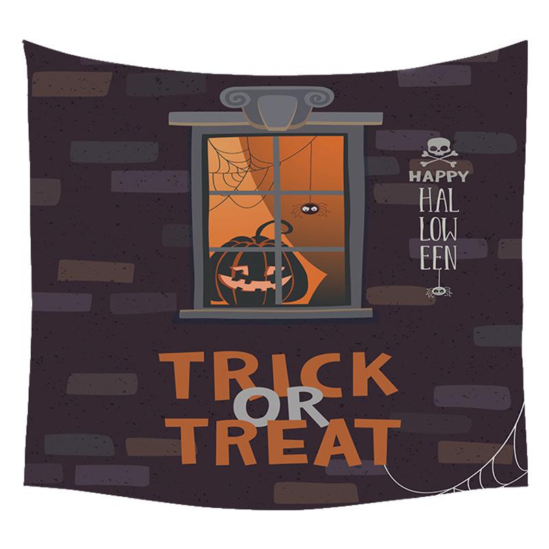 Гобелен с тыквой и летучей мышью — фото 11