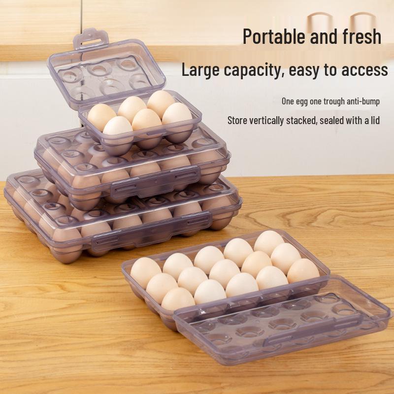 Portable Outdoor Egg Storage Container - Keeps Eggs Fresh and Refrigerated
