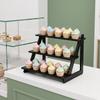 3 Tier Seasoning Storage Rack Portable Retail Display Stand Layered Display Shelf  Kitchen