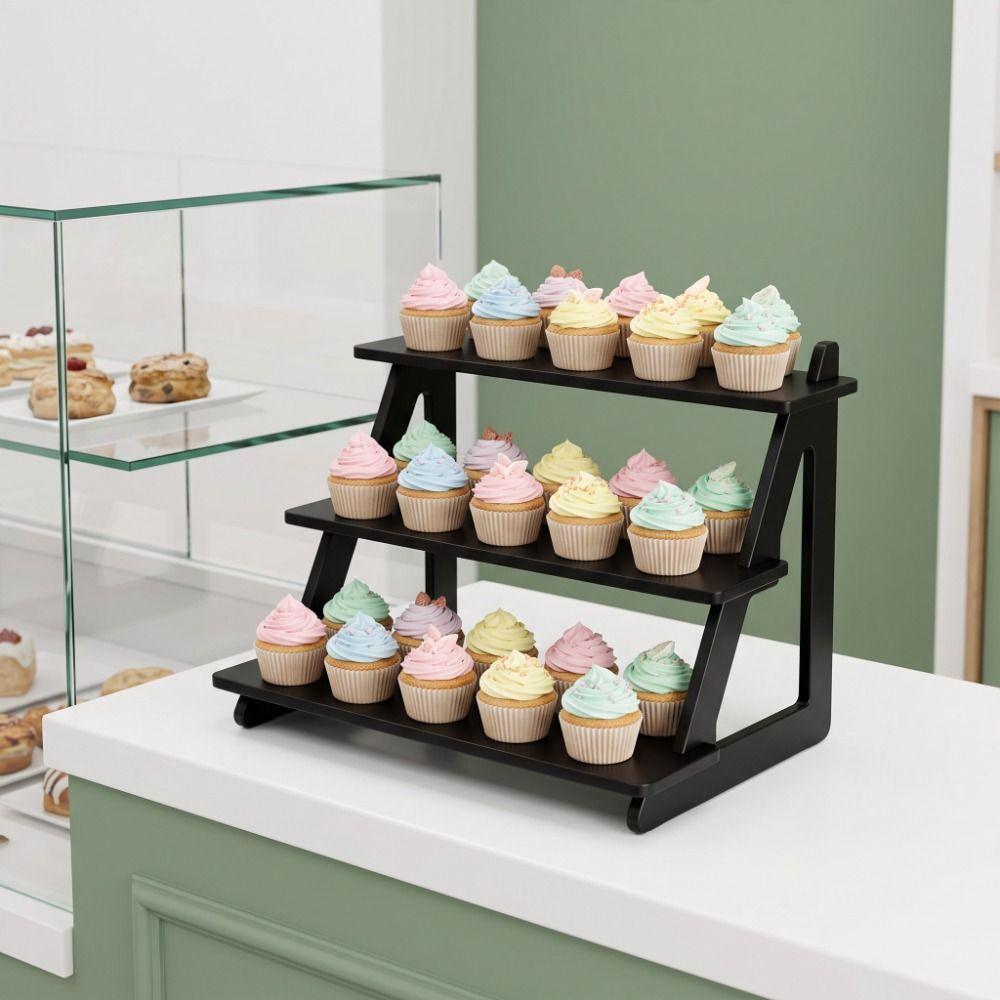 3 Tier Seasoning Storage Rack Portable Retail Display Stand Layered Display Shelf Kitchen