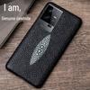 iQOO Z7 Leather Pearl Fish Pattern Half Package Protective Cover