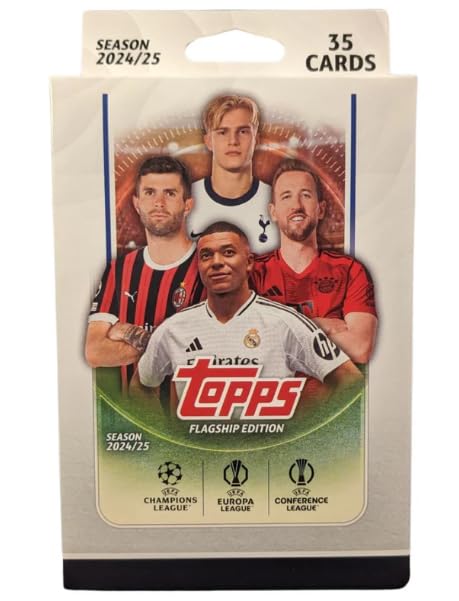 

Topps UEFA Club Competition Hanger Box 2024-25 - белый