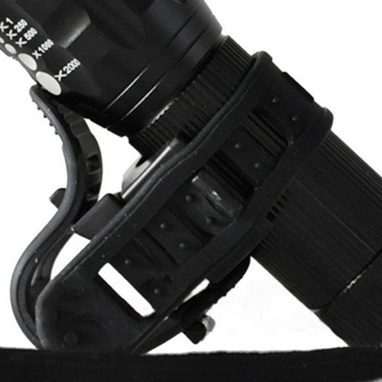 Fahrradlampen-Clip Schnellverschluss Verstellbar Ultraleicht Kratzfest Universell LED-Licht Taschenlampe Fahrradhalterung Riemen Fahrradzubehör