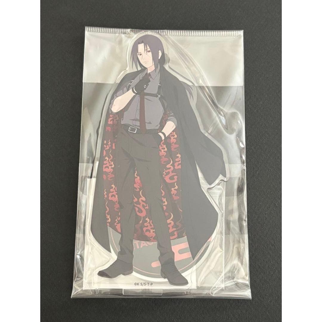 Used NARUTO Shippuden x GiGO Itachi Uchiha Acrylic Stand Japanese Suit