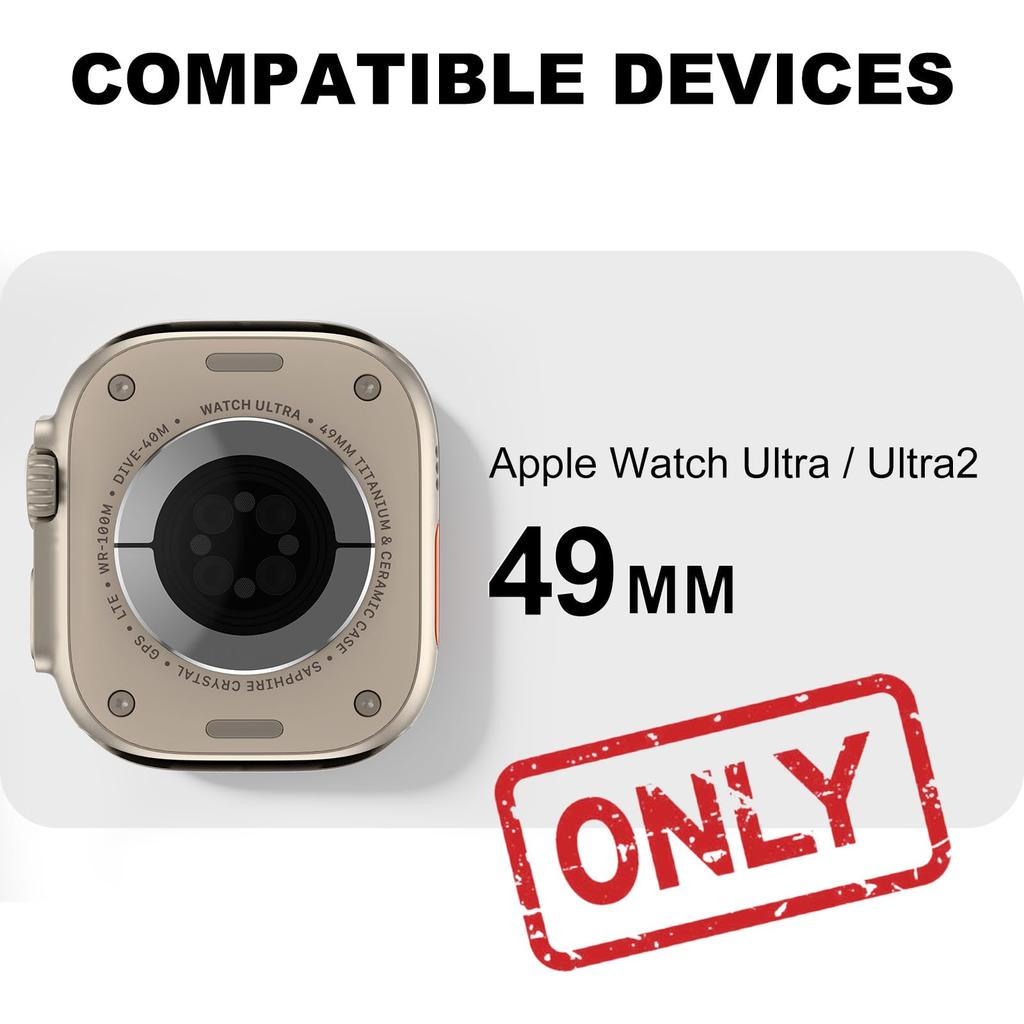 Case+Strap For Apple Watch Ultra 3 2 49mm Band  Accessories Sport Silicone Bracelet+Metal Protective Bumper iWatch Cover 49mm