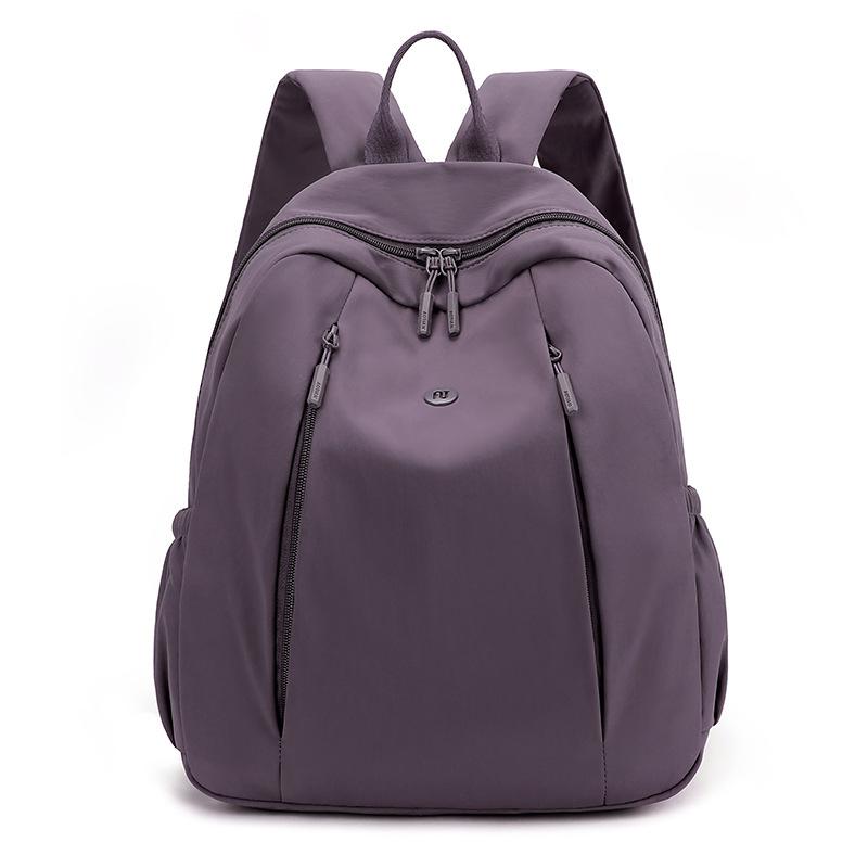 Dámský batoh jednobarevný studentský školní batoh