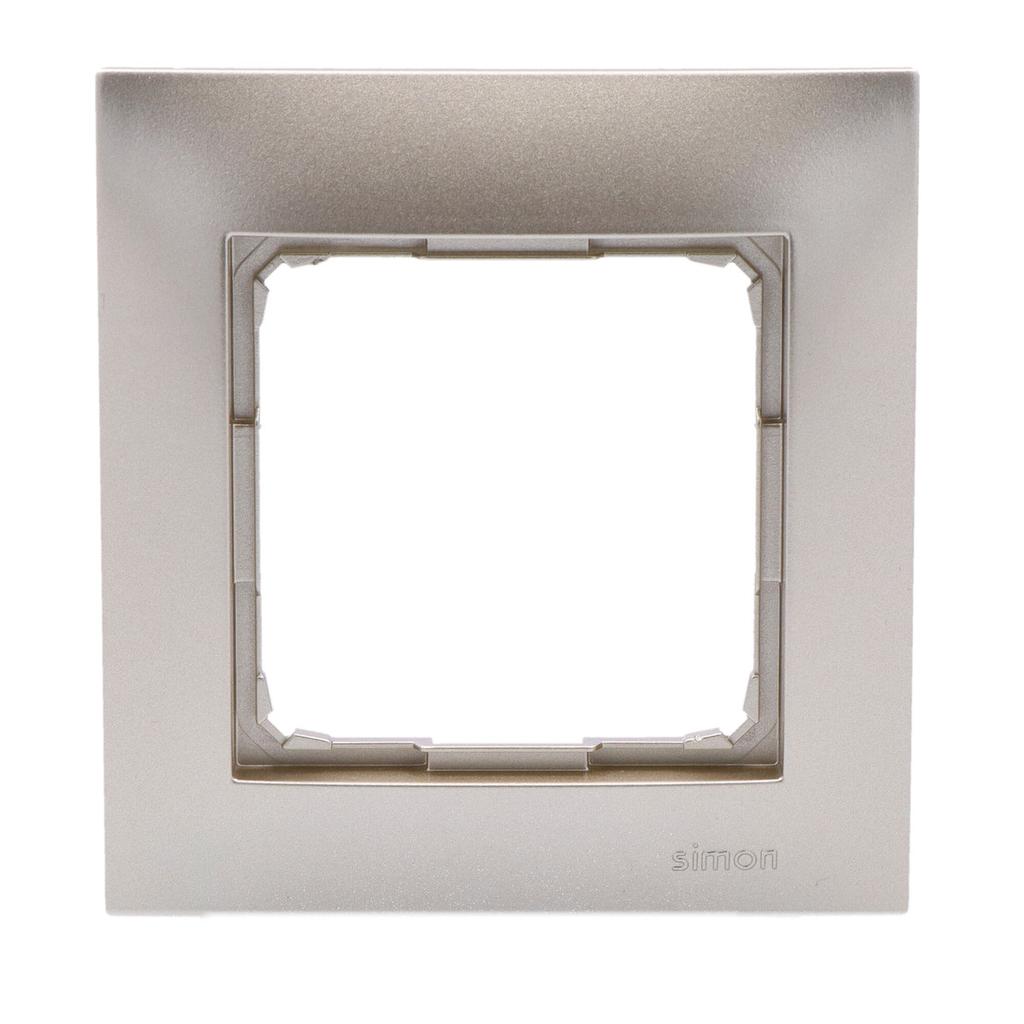 Single Universal Frame IP20 / IP44, Matte Gold Simon54