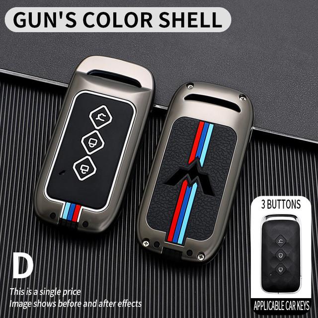 

Чехол для дистанционного ключа автомобиля, полный чехол для Wuling Capgemini 2020, автомобильный интерьерный защитный аксессуар для ключей, стильный чехол