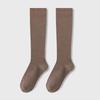 Women's Anti-Drop Warm Black Cotton Long Calf Socks - Autumn/Winter JK Style