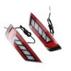 For Ford Ecosport 2013-2025 2Pcs Car Rear Bumper Lignt Driving Warning Brake Turn Signal LED Light Lamp Exterior Accessories