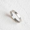 47Bag 925 Silver Vinculo Diamond Couple Ring/ Vinculo