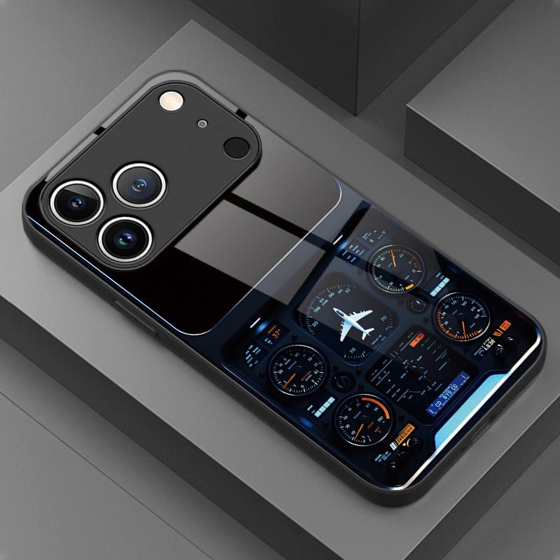 Tempered Patterned Glass Phone Case, Suitable for iPhone 17, 16, 15, 14, 13, 12, 11pm Pro Plus and Other Phone Models.