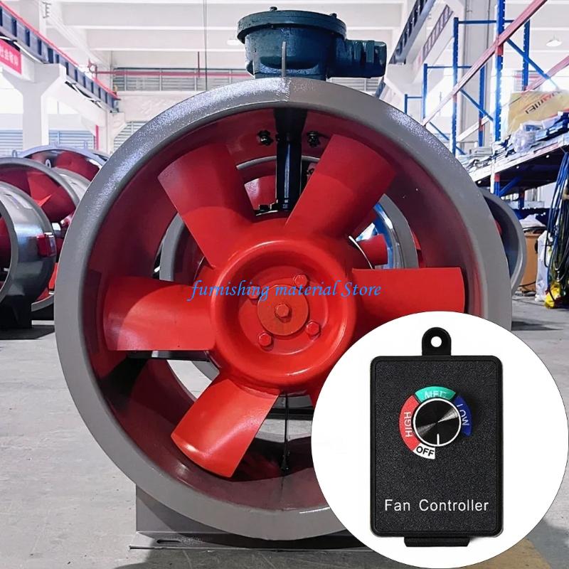 Y5GD 350W Fan Variable Speed Controller Fan Adjuster for Ventilation Equipment