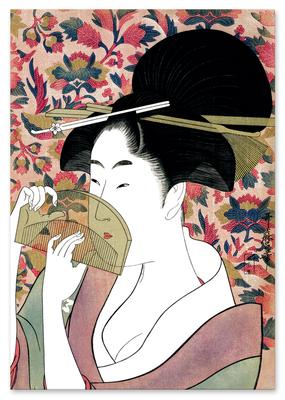 Poster Image Geisha Woman Art Geisha