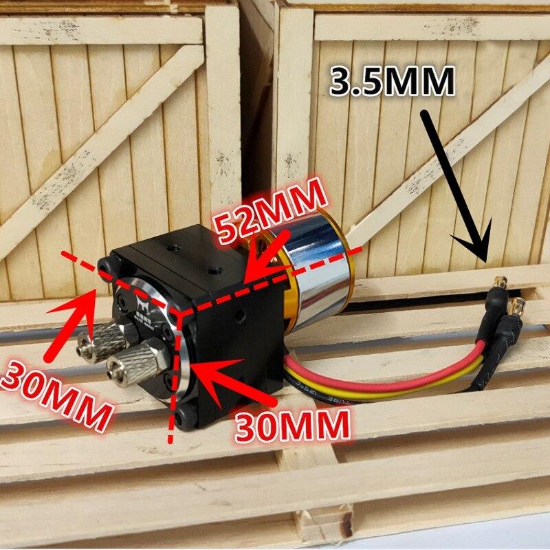 Hydraulic Oil Pump With Brushless Motor for Huina 580 550 592 RC Excavator Diy Dump Truck Model