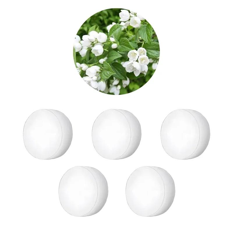 10/5Pcs Car Solid Perfume Tablets Air Freshener Replacement Tablet Perfume Refill Fragrance Scent Pads Air Vent Perfume Diffuser