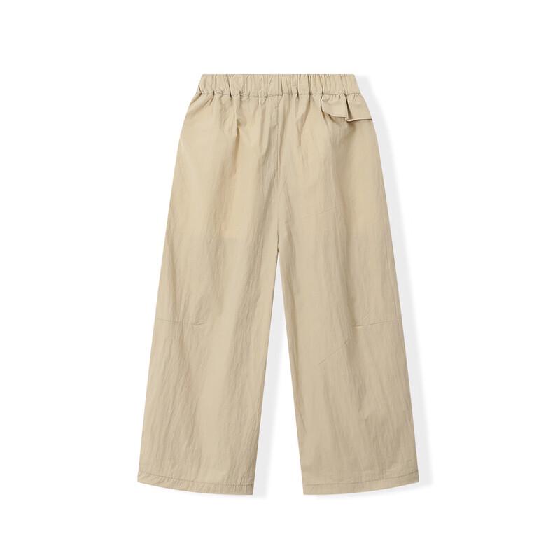Girls' Summer Candy Color Straight-Leg Casual Pants