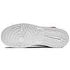 Jordan Air Jordan 1 Mid top Basketball Shoes White Purple Unisex 555112-661