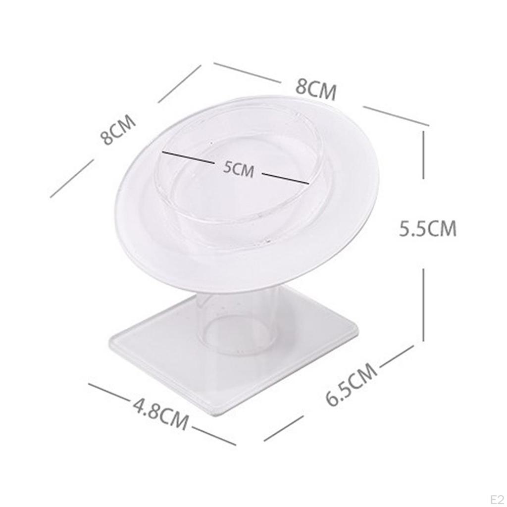 Acrylic Bracelet Display Stand Holder Organizer,Bangle Storage Rack,Jewelry Showcase Shelf