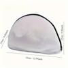 1 White Portable Lazy Shoe Bag, Sturdy and Durable, Reusable, Suitable for Washing Machines and Dryers