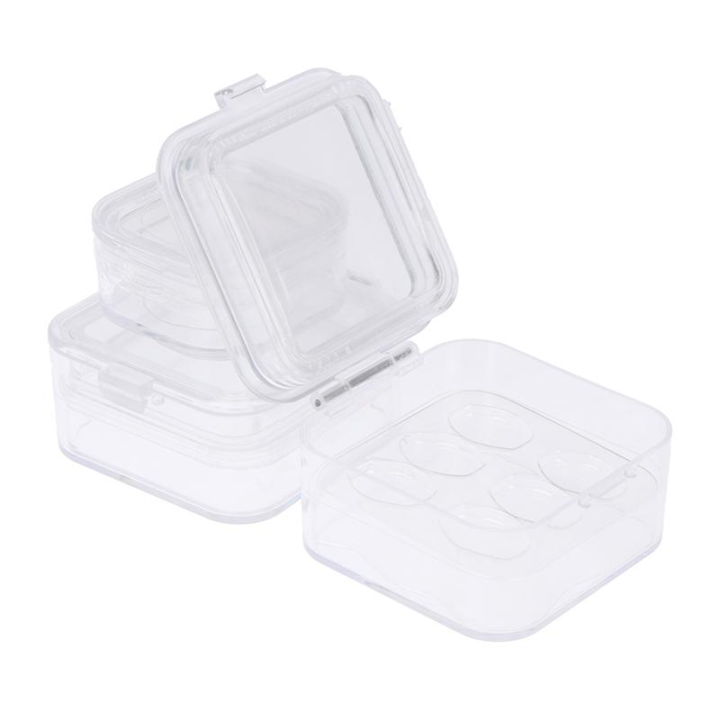 1Pc Dental Tooth Box Inside Membrane Tooth Implant Transparent Plastic Box