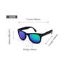 New Vintage Foldable Square Sunglasses Women Men Brand Designer Women'S Folding Fashion Portable Sun Glasses