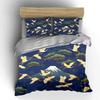 Elegant Crane Mountain Decor Set Soft Comfortable Duvet Cover Bedding Set Included 1*Duvet Cover & 2*Pillowcases, Gift