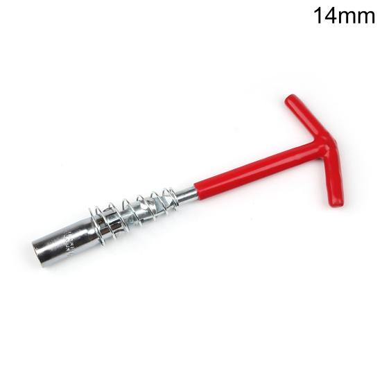 14/16/21mm T-shape Handle Car Auto Spark Plug Socket Wrench Installer Hand Tool