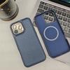 Fashion Magnetic Epsom Leather Case Wireless Charging Friendly Protective Cover for iPhone 17 16 Pro Max