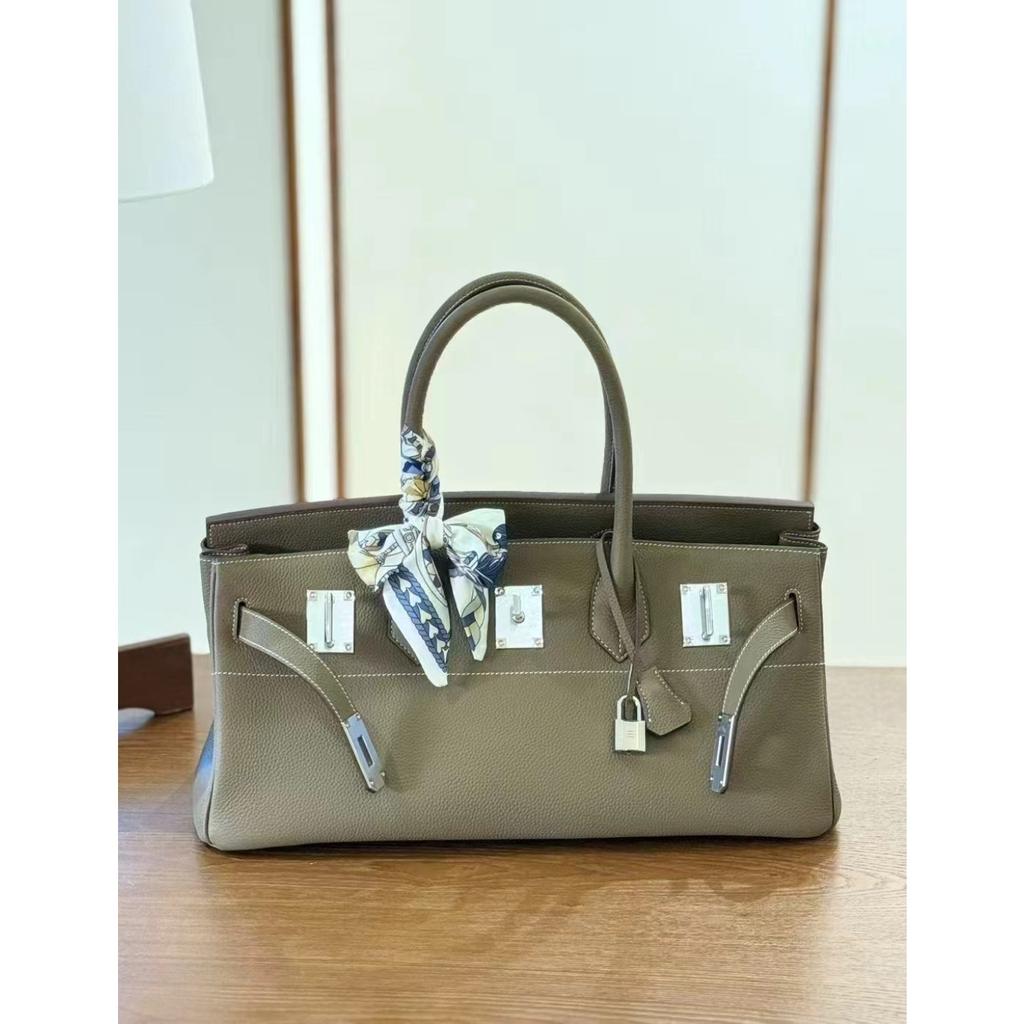 2025 nowa pozioma torba 42 pod pachę przenośna na ramię skórzana damska torba Togo pierwsza warstwa skóry bydlęcej