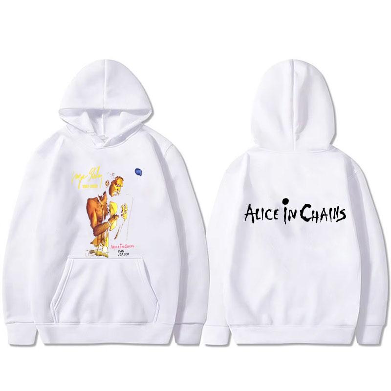 Rockband Alice in Chains Layne Staley Grafik Hoodie Herren Damen Punk Übergroß Klassische Streetwear Männlich Vintage Lässige Hoodies