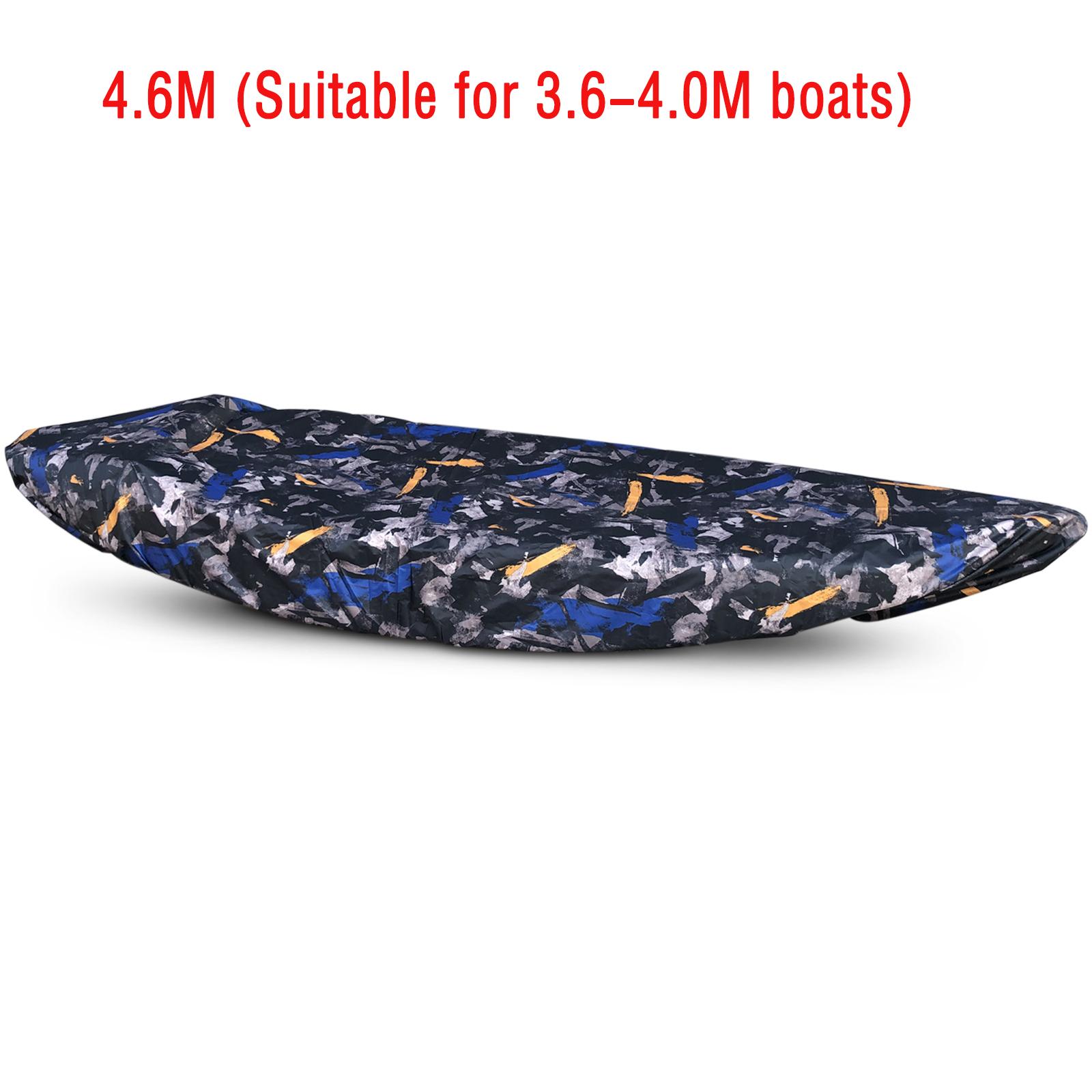 Universal Kayak Cover Waterproof Kayak Boat Cover UV Resistant Dustproof Camo Canoe Storage Boat Accessories Swimming Pool Boat
