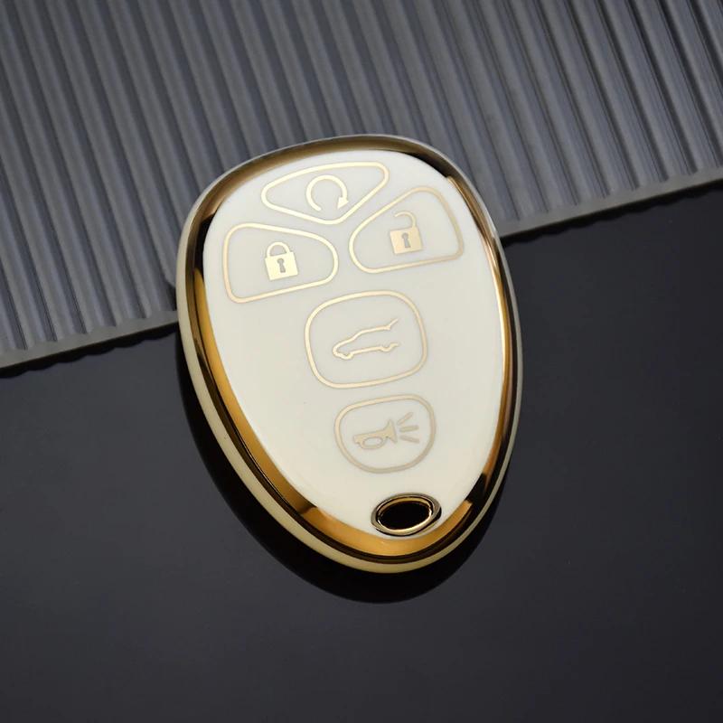 

Remote Soft Tpu Shell Fob For Chevrolet Tahoe Suburban Gmc Yukon For Cadillac Escalade Car Key Case Cover Protector Accessories
