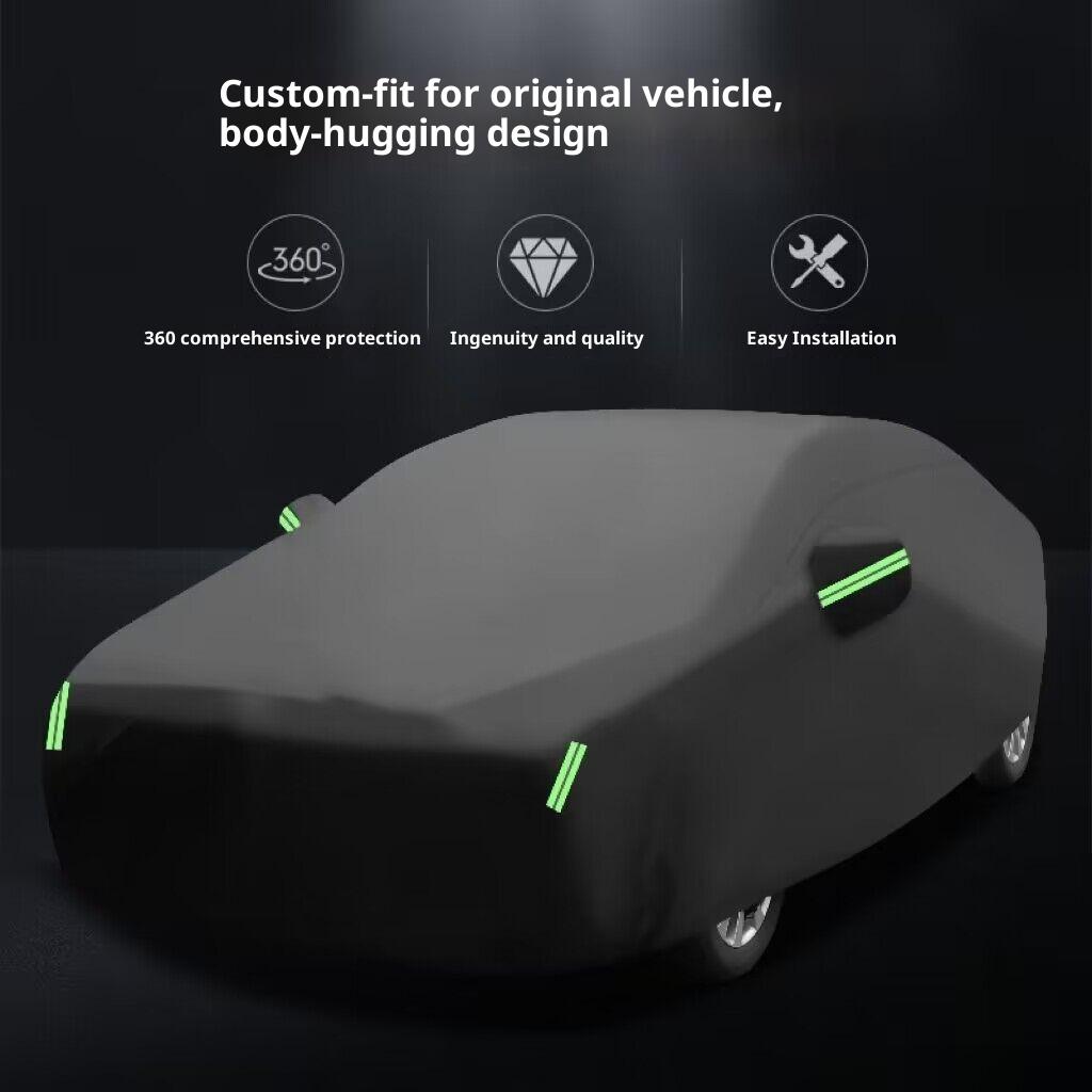 All-Season Car Cover for Jaguar XF - Outdoor Full Protection, Waterproof Dustproof Heat-Resistant Car Accessories
