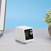Smart Electronic Clock, Multifunctional Digital Display Weather Station with LCD Screen Temperature Calendar WiFi Auto Brightness 24-Hour Display