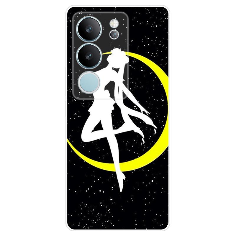 For Vivo V29 Casing TPU Painted Back Cover Vivo V29 Soft Silicone Case