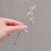 Jade Pendant Hairpin - Modern Chinese Style with Tassel, Elegant Updo Accessory, Perfect for Hanfu