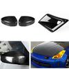 Für Nissan 350Z Z33 2003-2009 Kohlefaser Seitenrückspiegelabdeckung Frontmotorhaube Lufteinlassrahmen Verkleidung