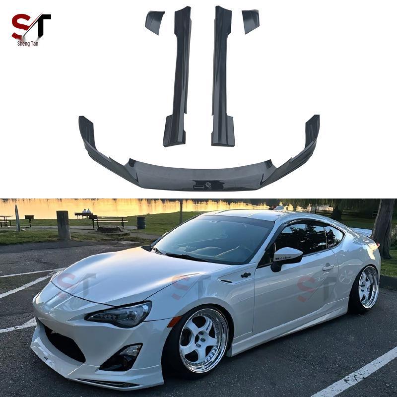 Toyota GT86 Front Lip, Side Skirts, Rear Bumper Corners: PP Body Kit & Diffuser.