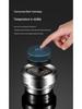 316 Stainless Steel Men's Large Capacity Insulated Outdoor Travel Mug with Tea & Water Separation, Custom Logo