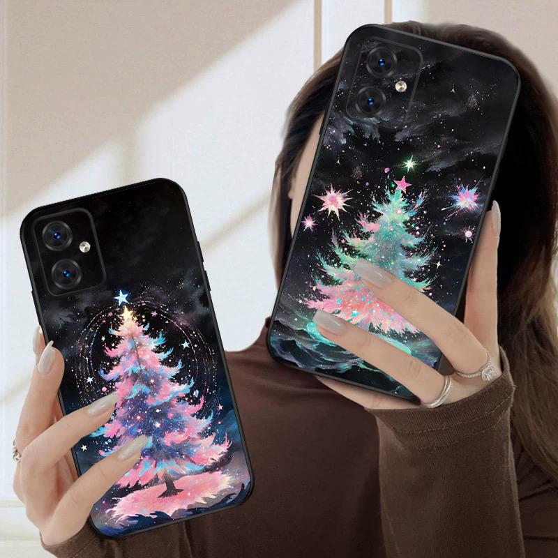 Best for Christmas Star For Motorola Moto G04 14 15 24 34 35 54 55 75 84 85 Edge 40 50 Fusion 60 Fusion Silicone Soft Phone Case
