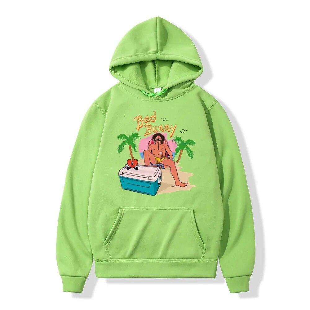 Hot Bad Bunny UN VERANO SIN TI  Unisexs Hoodies Women/Men Hoodie Unisex Oversized Harajuku Y2K Streetwear Fashion Hip Hop Clothing