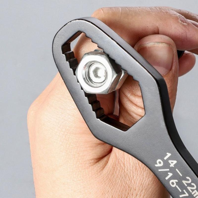 Universal Double Headed Wrench - Ended Wrench, Bidirectional Opening, Detachable Design, Sizes 8 - 13mm & 14 - 24mm