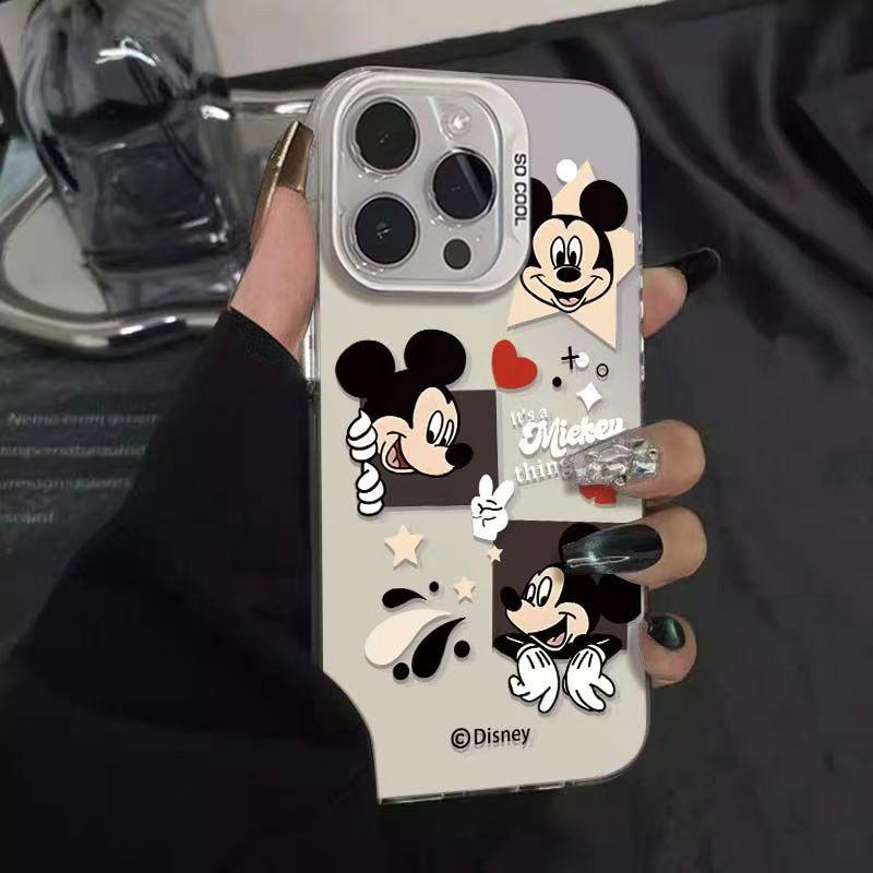 Multi-Model Cartoon Phone Case for iPhone 14/15/16 Pro Max/17 Plus - Anti-Fall, Cute Design