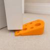 Jijijing 3D-gedruckter Käse-Türstopper, Rutschfester Türstopper, Stabile Keilbasis, Schützt Wände Möbel, Kreativer Türstopper für Schlafzimmer Wohnzimmer