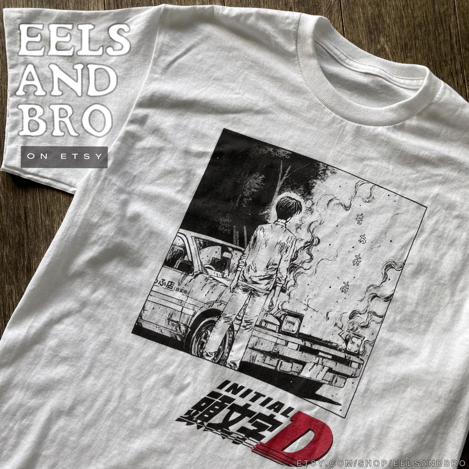 dot dot dot INITIAL D - Unisex TSHIRT 2XL