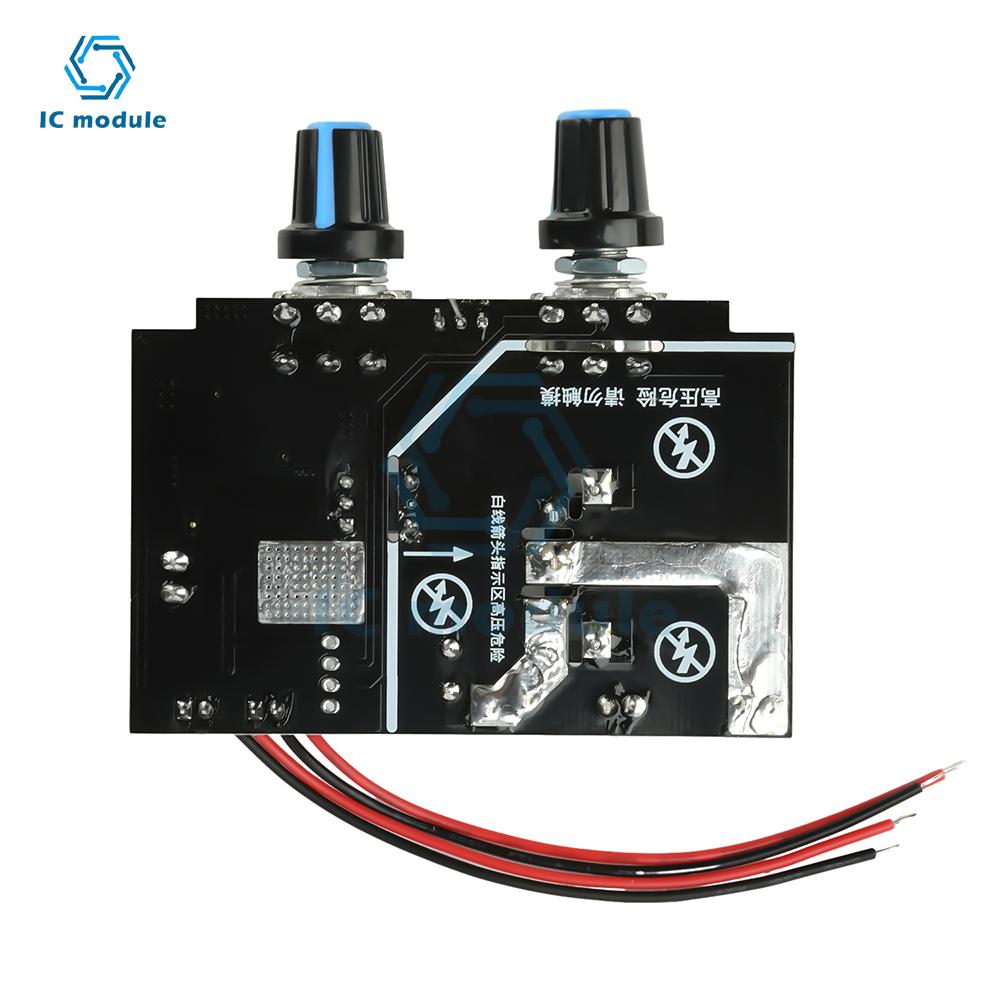 40A Spot Welder Control Board with Adjustable Time & Current Solid State Relay Power Controller for Battery Welding