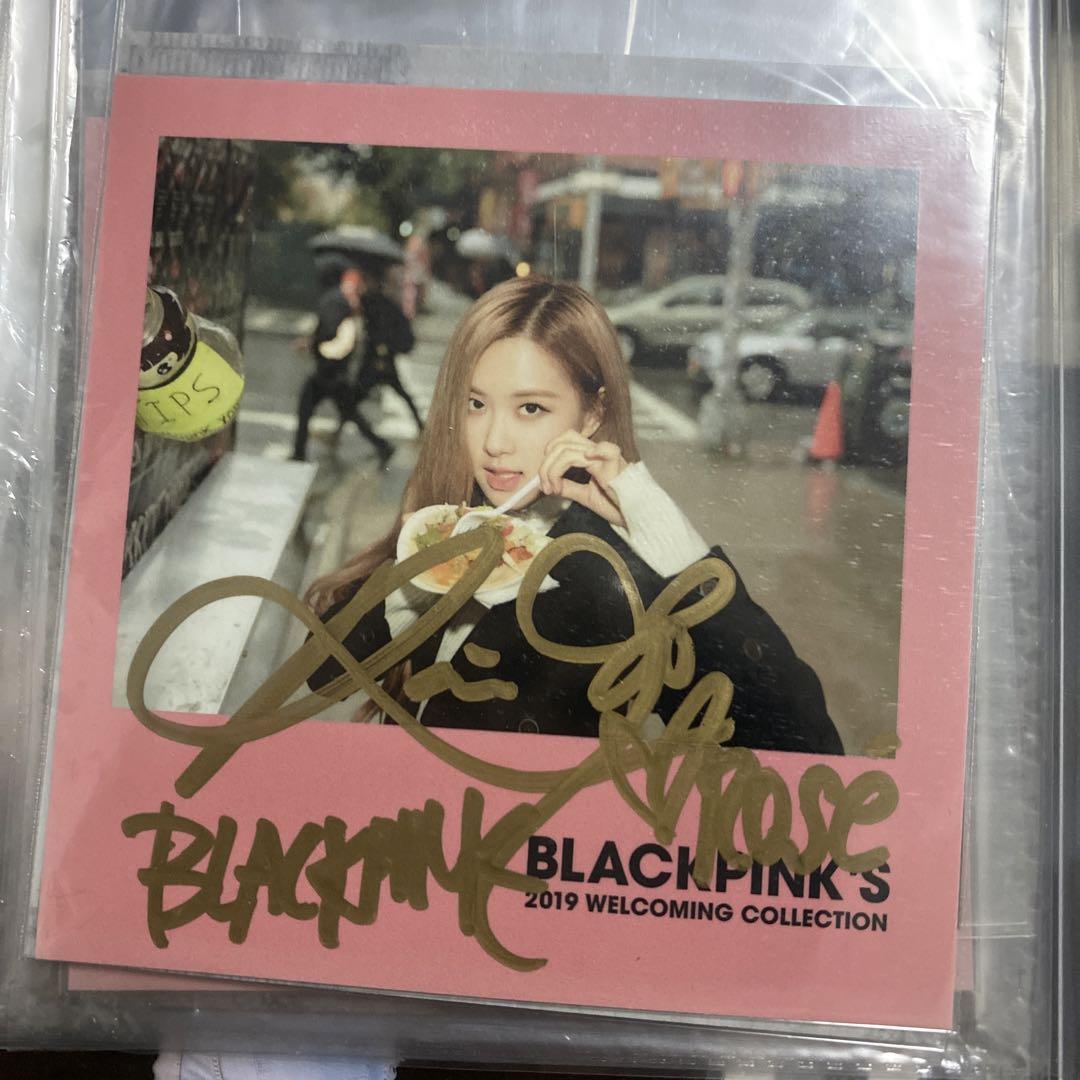 

[БУВШИЙ У ВЖИВАННІ] BLACKPINK Rosé з автографом рукописна Привітальна колекція