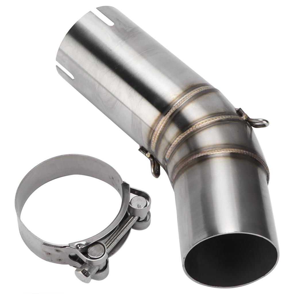60.5mm Exhaust Mid Pipe Stainless Steel Modification Replacement for Ducati 959 Panigale V2